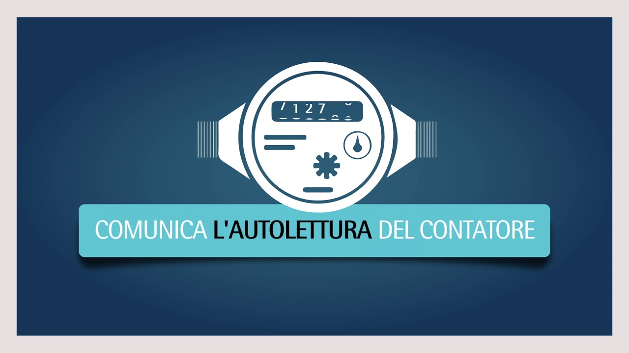 SERVIZIO IDRICO INTEGRATO FOTOLETTURA CONTATORI ACQUA