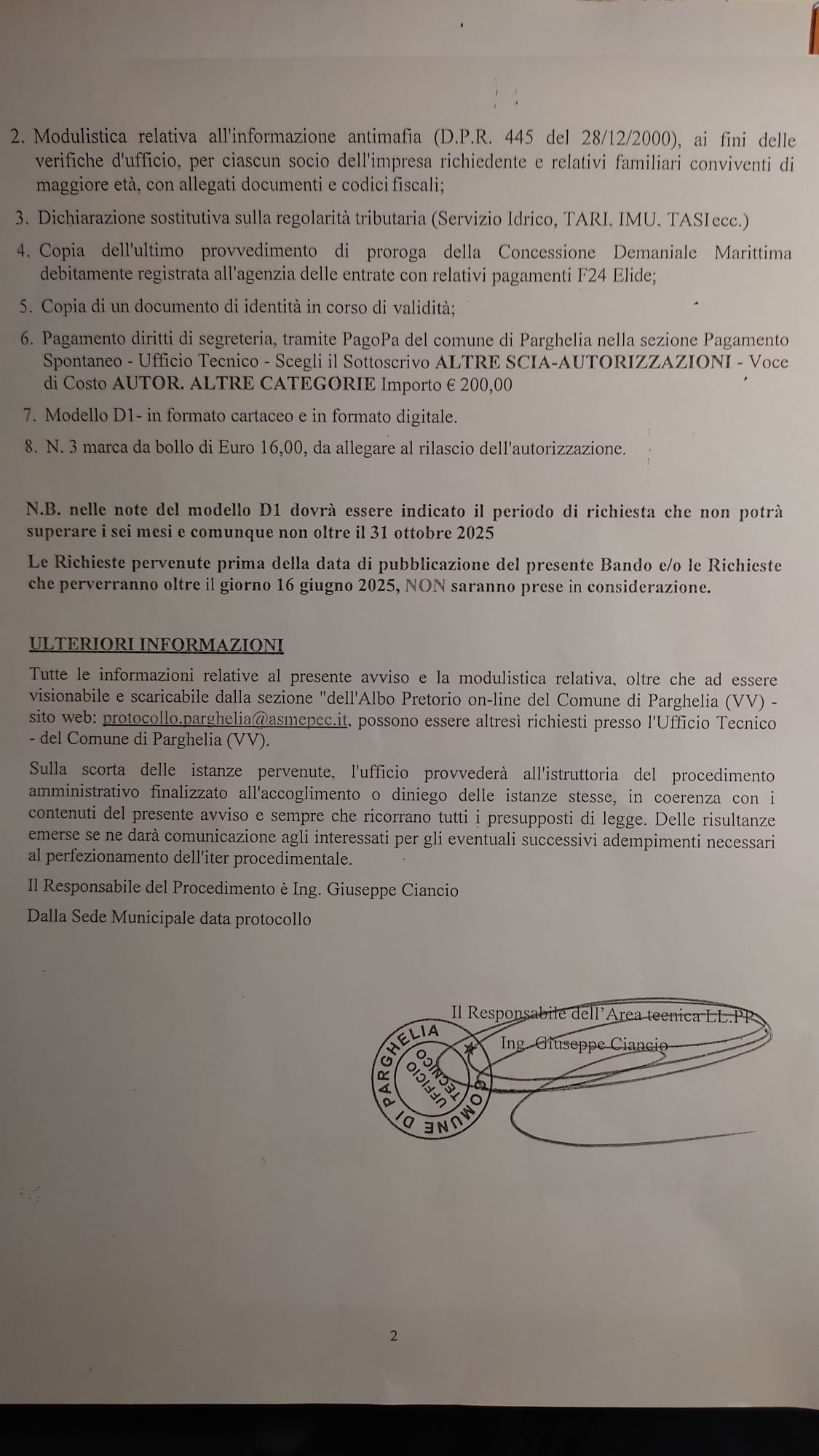 AVVISO PUBBLICO 