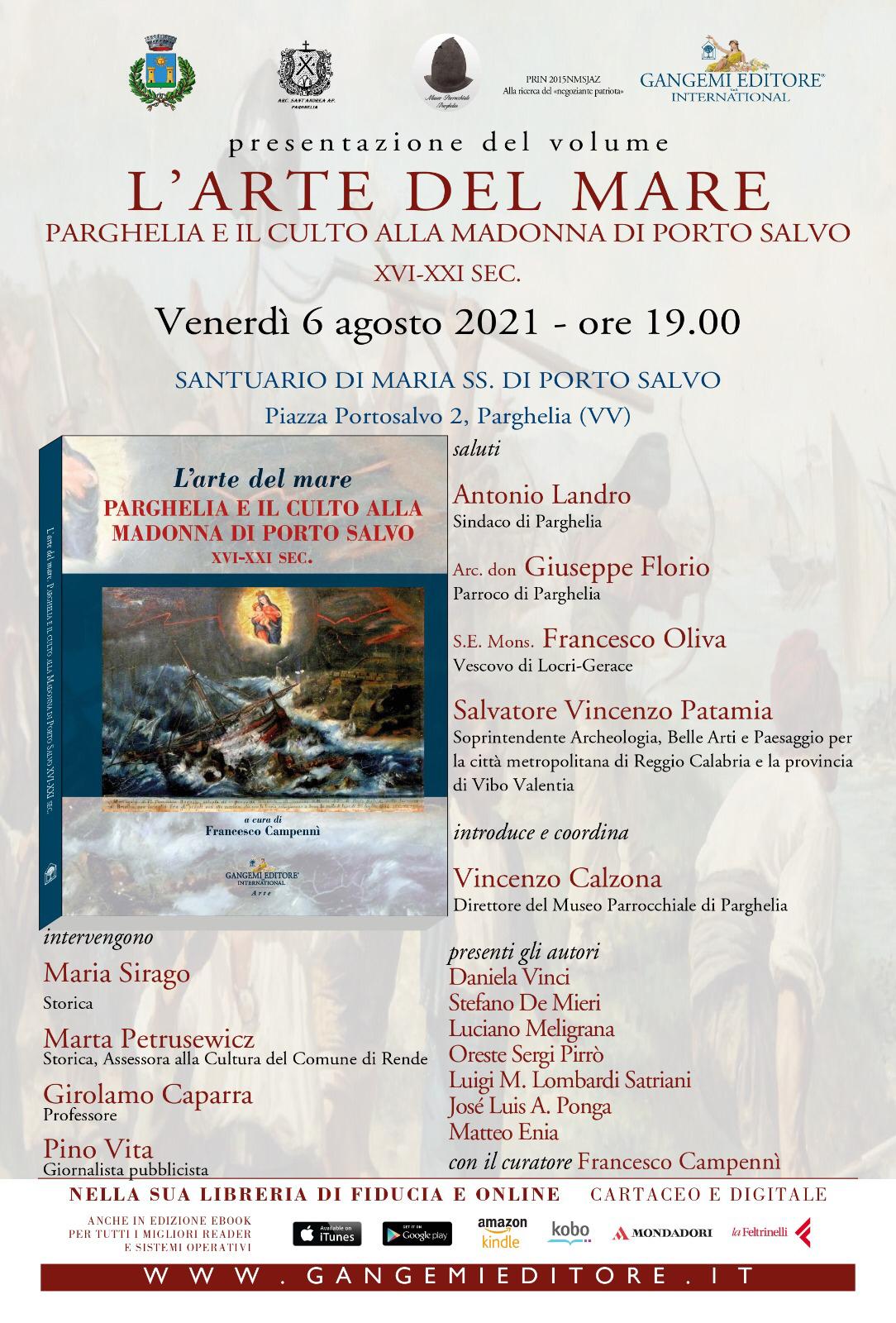 presentazione volume per il centenario della madonna di Portosalvo