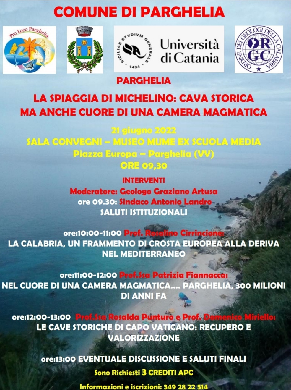 La spiaggia di Michelino: cava storica e cuore di una camera magmatica